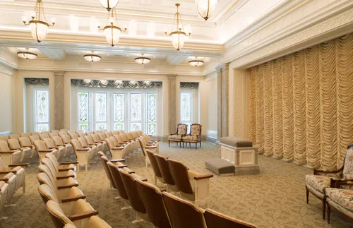 an endowment ceremony room