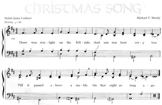Music, Christmas Song