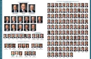 Եկեղեցու ղեկավարներին ցույց տվող գծապատկեր