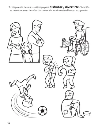 página 10 del libro para colorear “Congregar a la familia de Dios”