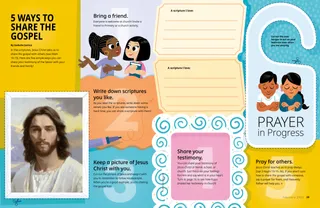 Page PDF with a door hanger craft