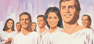 The angels are happy when a lost Church member is found