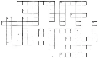 Crossword puzzle