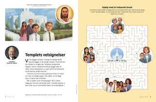PDF-side med tempel-labyrintaktivitet