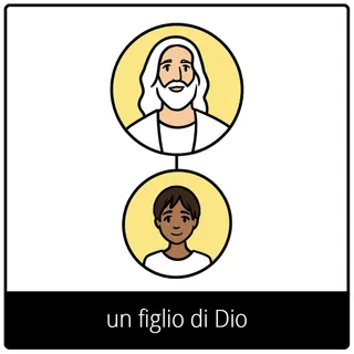Simbolo del Vangelo “un figlio di Dio”
