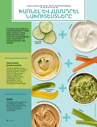 Էջ PDF-ը՝ բանջարեղենի և թանձրուկների նկարներով