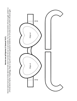 Aktivitetsside for Primær: Herren ser på hjertet