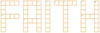 Crossword puzzle