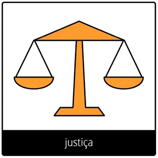 símbolo do evangelho para justiça
