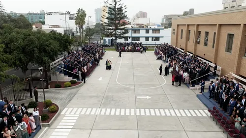 Meeting with missionaries in Lima, Peru.