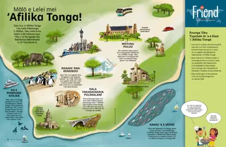 Peesi PDF ʻo ha mape ʻo ʻAfilika Tonga mo ha ngaahi feituʻu ʻuta mo ha ngaahi mātanga