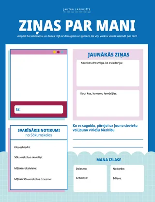 Ziņas par mani