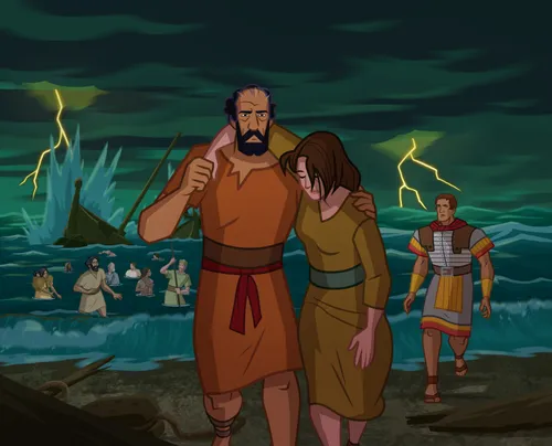 Paul and others on an island called Melita.