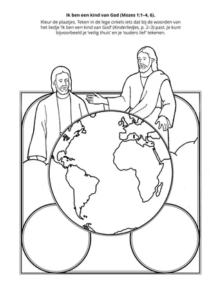 doe-pagina voor het jeugdwerk: Ik ben een kind van God