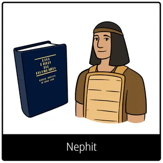 Symbol für Evangeliumsbegriff: Nephit