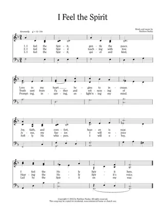 music, I Feel the Spirit