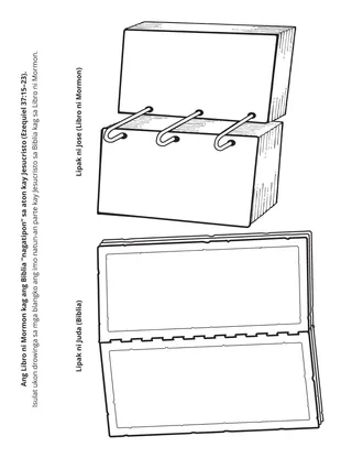 Pahina sang aktibidades sa Primary: Ang Libro ni Mormon kag ang Biblia “nagatipon” sa aton kay Jesucristo