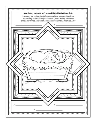 pejin’ny sahanasa ho an’ny Kilonga: Naminany ny amin’i Jesoa Kristy i Isaia