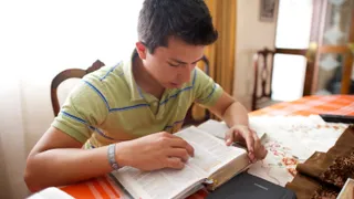 Seminary student studying in Ecuador