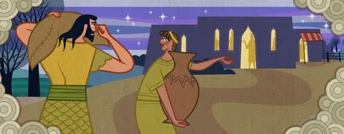 The older son returns from working in the fields.