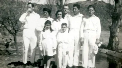 Elder Ortega’s grandmother’s baptism