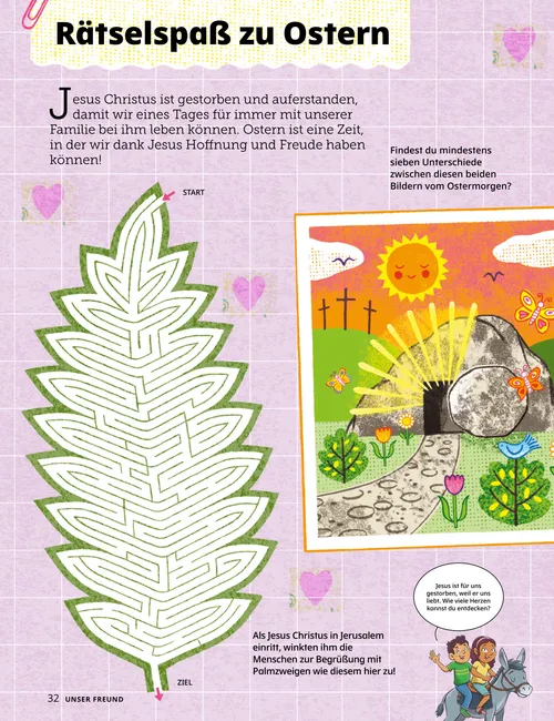PDF: Spiele zum Thema Ostern