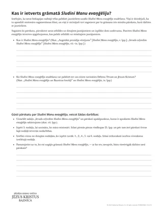 Kas ir ietverts grāmatā „Sludini Manu evaņģēliju”?