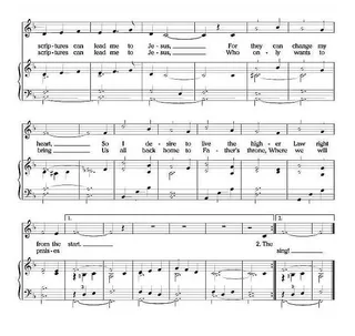 Music, The Scriptures Can Lead Me to Jesus