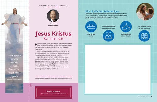 PDF-side af Jesus Kristus, samt en tegneaktivitet