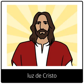 símbolo del Evangelio de luz de Cristo