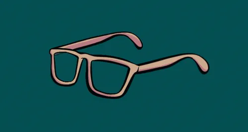 A pair of glasses