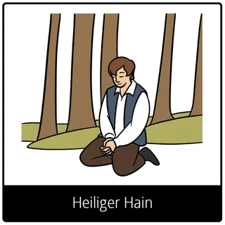 Symbol für Evangeliumsbegriff: Heiliger Hain