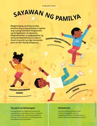 Mga batang sumasayaw