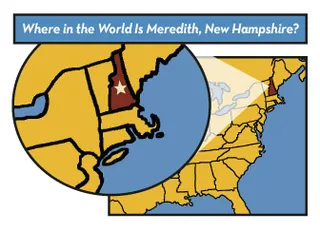 map of New Hampshire