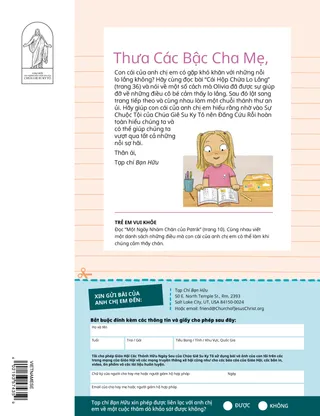 thư gửi các bậc cha mẹ