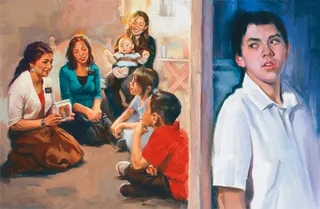 missionaries teaching