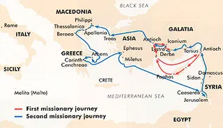 Paul’s missionary journeys