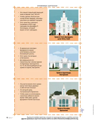 Храмовые карточки в формате PDF