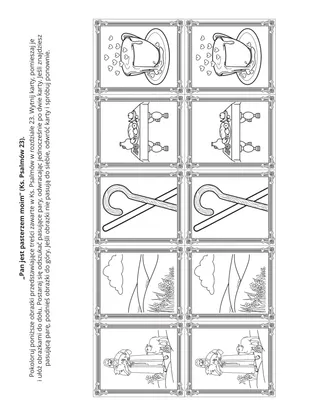 Strona z zadaniami Organizacji Podstawowej: Pan jest pasterzem moim