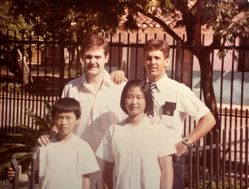 Elder Wu’s baptism