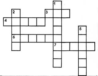 Crossword puzzle