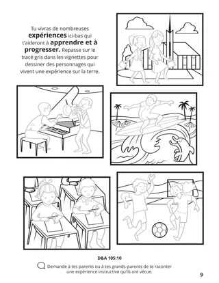 page 9 de l’album de coloriage Rassembler la famille de Dieu