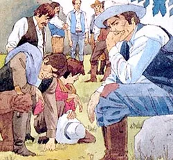 The Lord unhappy with the disobedient