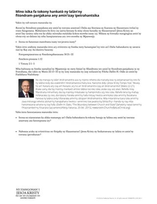 Mino isika fa tokony hankatò ny lalàn’ny fitondram-panjakana any amin’izay ipetrahantsika