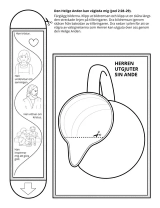 Primärs aktivitetssida: Den Helige Anden kan vägleda mig.