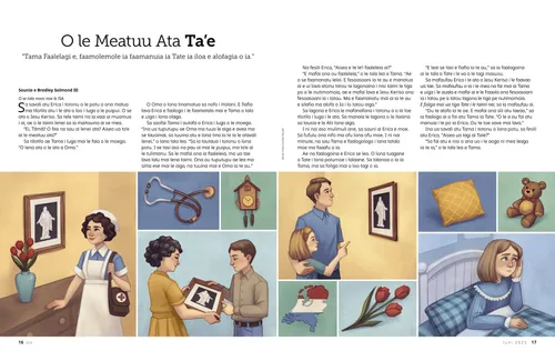 Tala PDF o se ata o Iesu Keriso na tuufaasolo mai i augatupulaga ma se faava’a ua ta’e