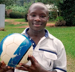 young man from Uganda