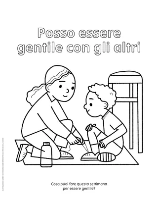 PDF della pagina da colorare