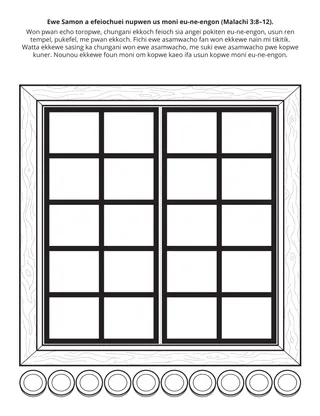 Peichen urumot noun Kinter: Ewe Samon epwe efeiochuei nupwen ua moni eu-ne-engon