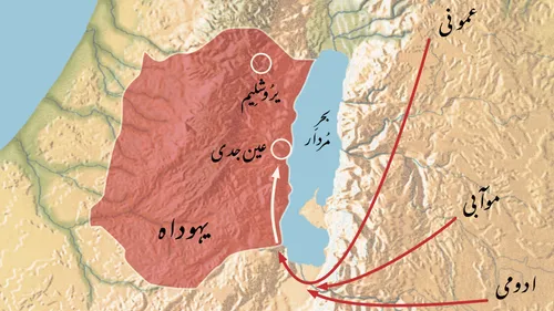 یہوداہ کا نقشہ